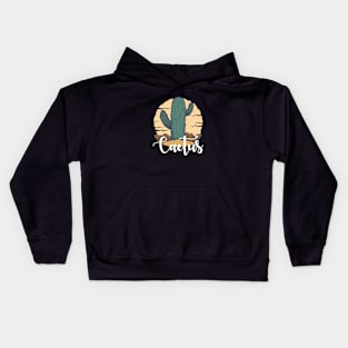 Cactus | Succulent Plant | Cactus Hand Drawn Kids Hoodie